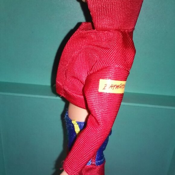 Barbie Doll Baywatch Lifeguard Red Jacket & shorts beach 90s - Picture 6 of 7